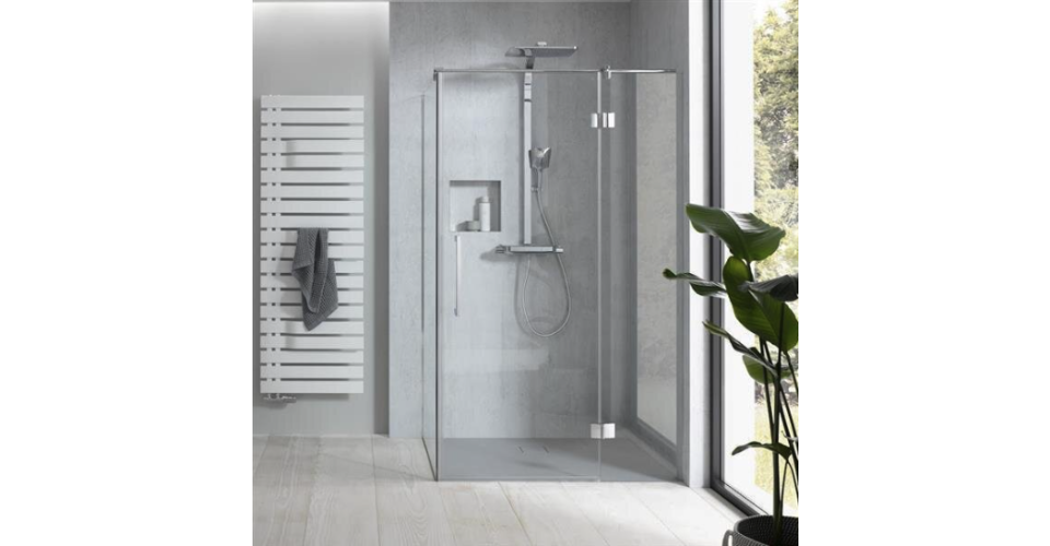 HSK Aperto Pro, Drehtür an Nebenteil...