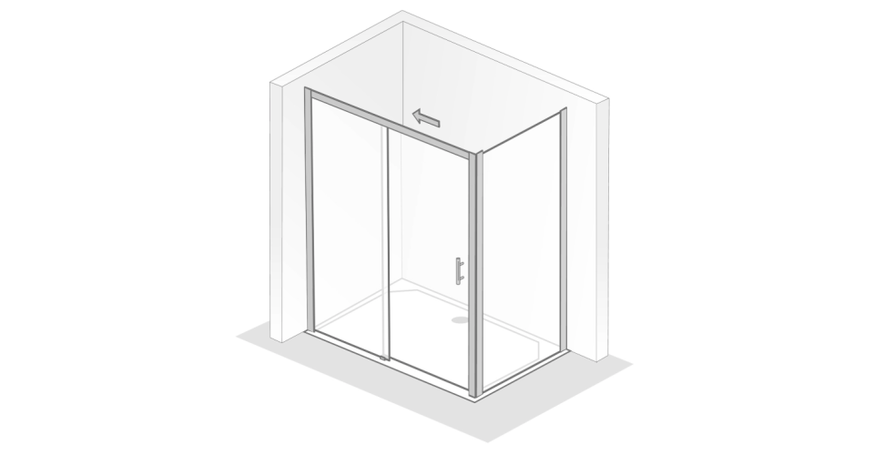 HSK Favorit Plus, Schiebetür 2-teilig...