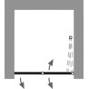 HSK Atelier Plan, Duschkabine Drehfalttür Nische