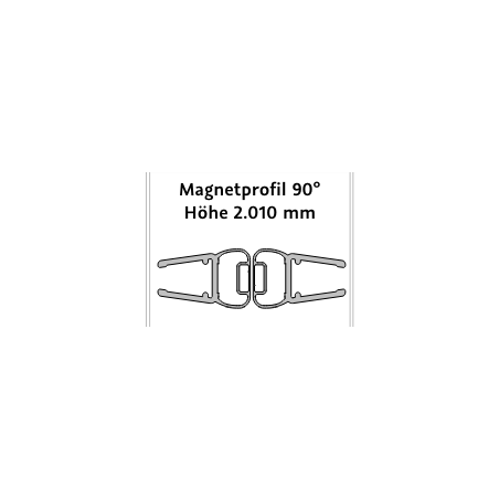 180° Magnetdichtung (8mm)