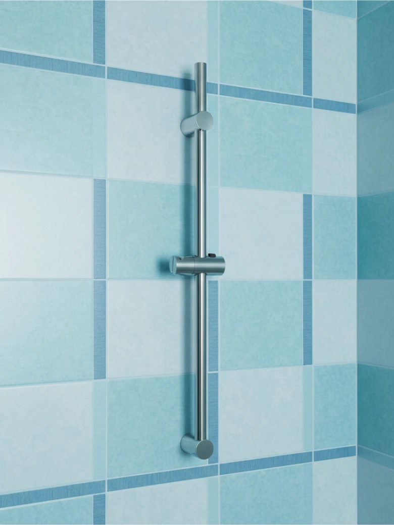 HSK Brausestange Rund Variabel (Chrom)