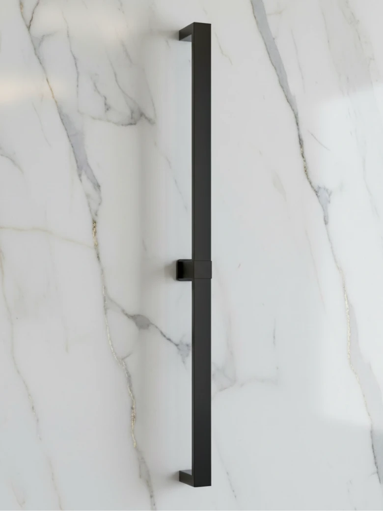 HSK Brausestange AquaXPro – 1000 mm (Gunmetal gebürstet)