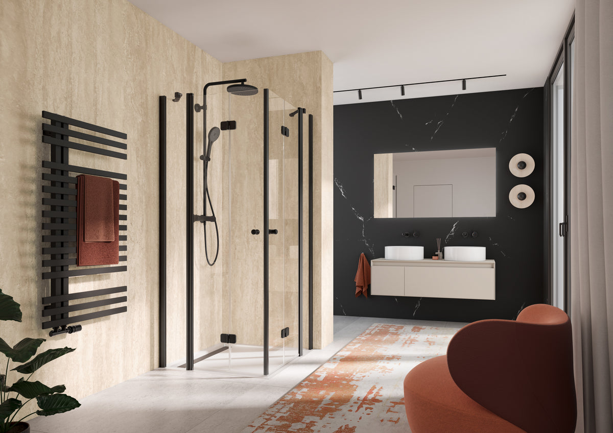 Schwarze Duschen für moderne Badezimmer